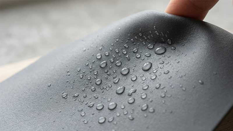 המרקם של סיליקון בדרגת מזון