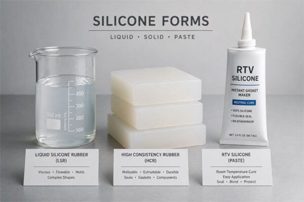 Complete Silicone Material Guide: Types, Properties & Uses