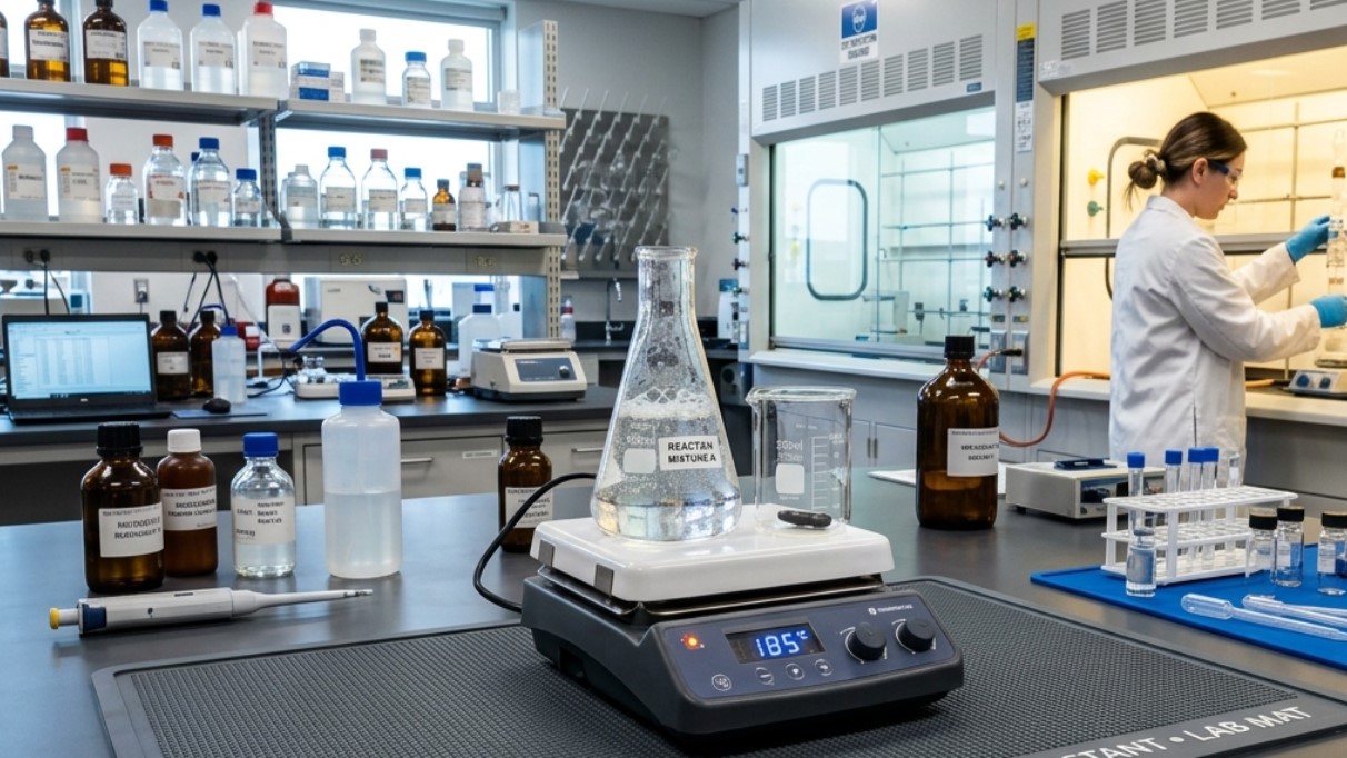Maty silikonowe odporne na działanie chemikaliów i antypoślizgowe dla dostawców sprzętu przemysłowego i laboratoryjnego