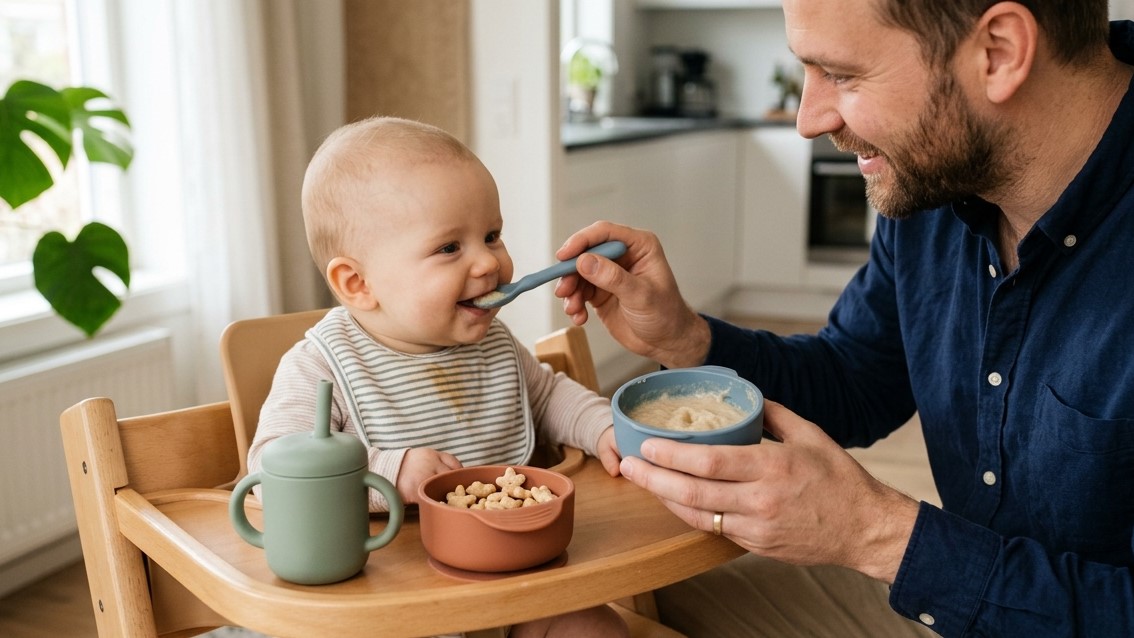 Contenitori in silicone approvati dalla FDA per i marchi di alimenti per neonati e bambini