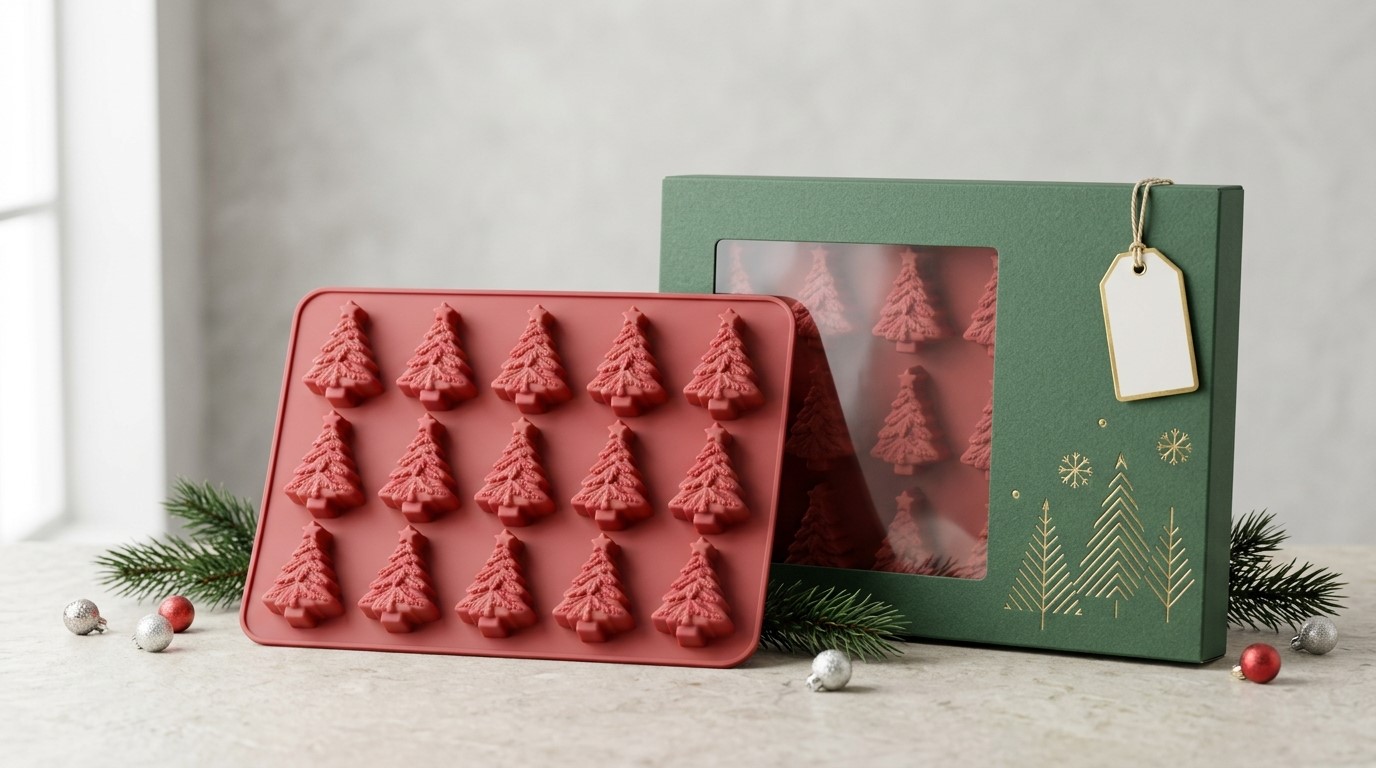 Custom cavity and packaging of silicone candy molds for Private-Label Sellers