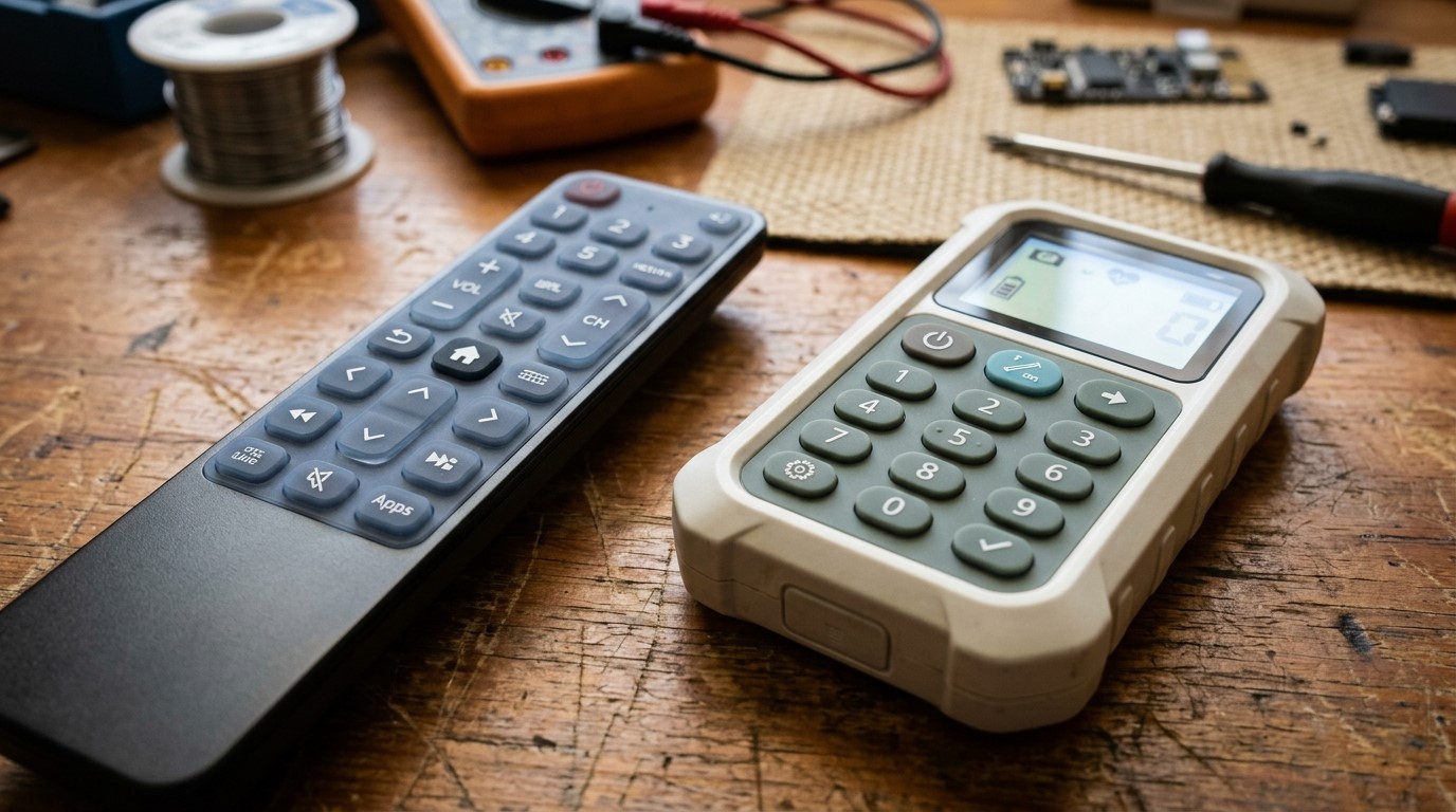 Niestandardowe klawiatury silikonowe w elektronice użytkowej