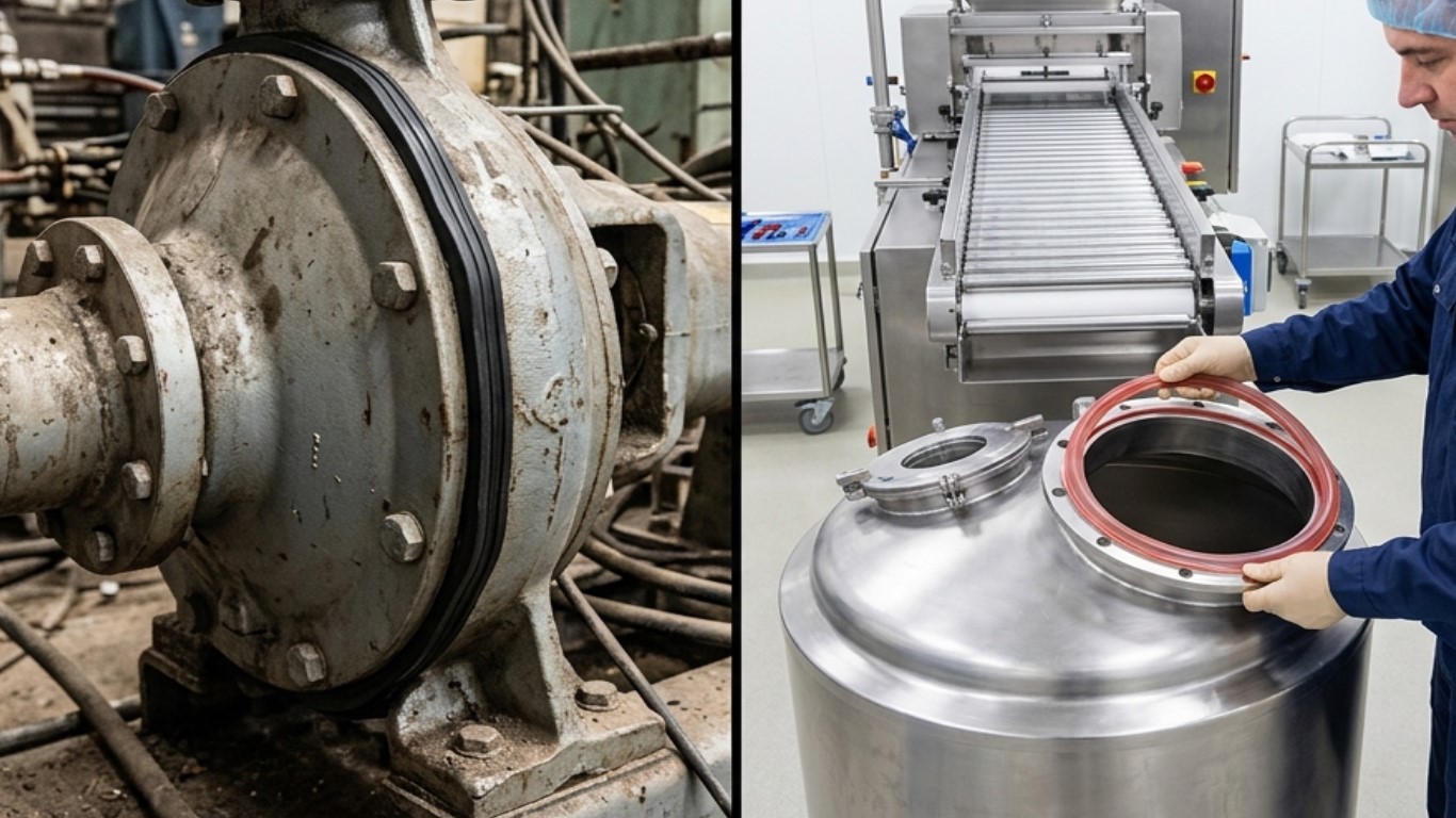 High-performance custom silicone gasket for diverse tough environments