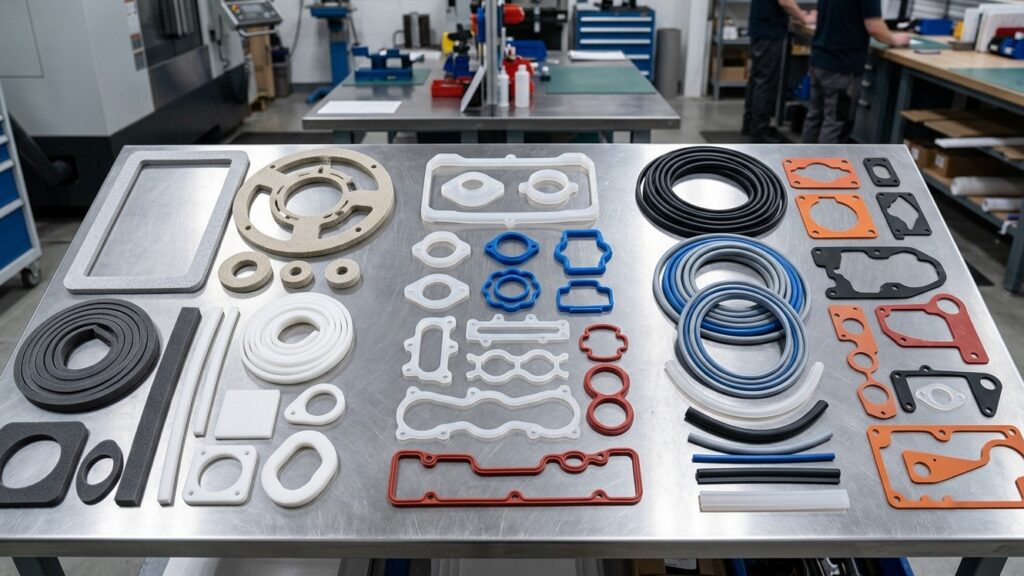 Multi-use custom silicone gaskets with tight tolerance and outstanding performances for diverse applications