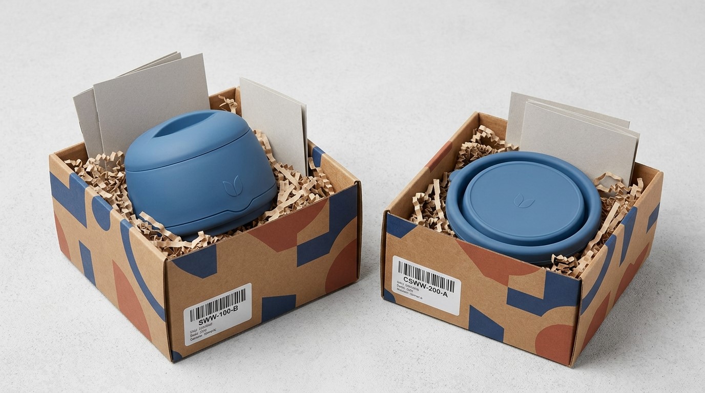Potes portáteis de silicone para cera, ideais para marcas de beleza de marca própria.