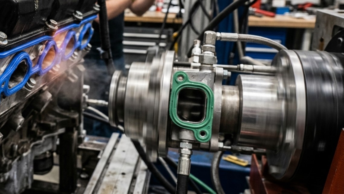 Temperature- and shock-resistant silicone gaskets for automotive and transportation equipment manufacturers