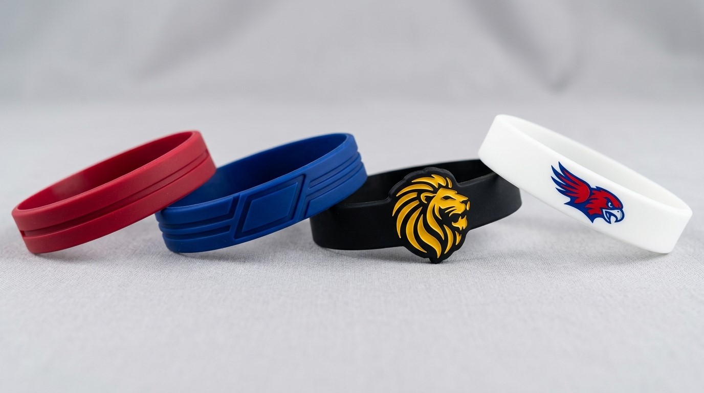 Métodos de marca flexibles para tu proyecto de pulsera de silicona