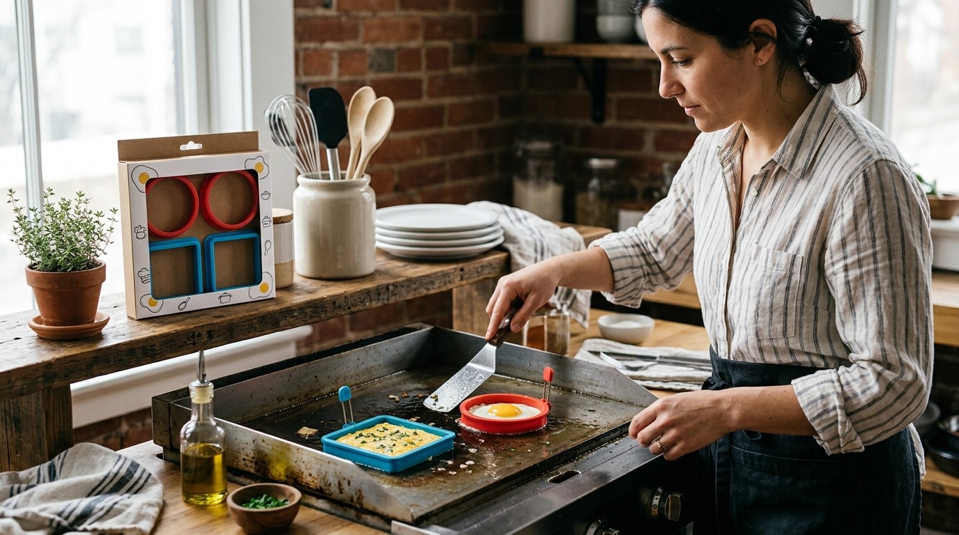 Anéis de silicone para ovos, resistentes a odores e ao calor, para utensílios de cozinha de diversas marcas.