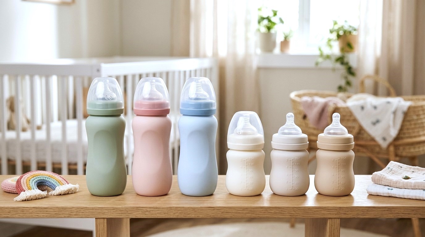 아기용 실리콘 젖병 및 수유 브랜드