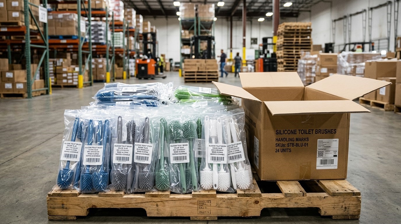 Silicone brushes in individual bags for Bulk Packaging