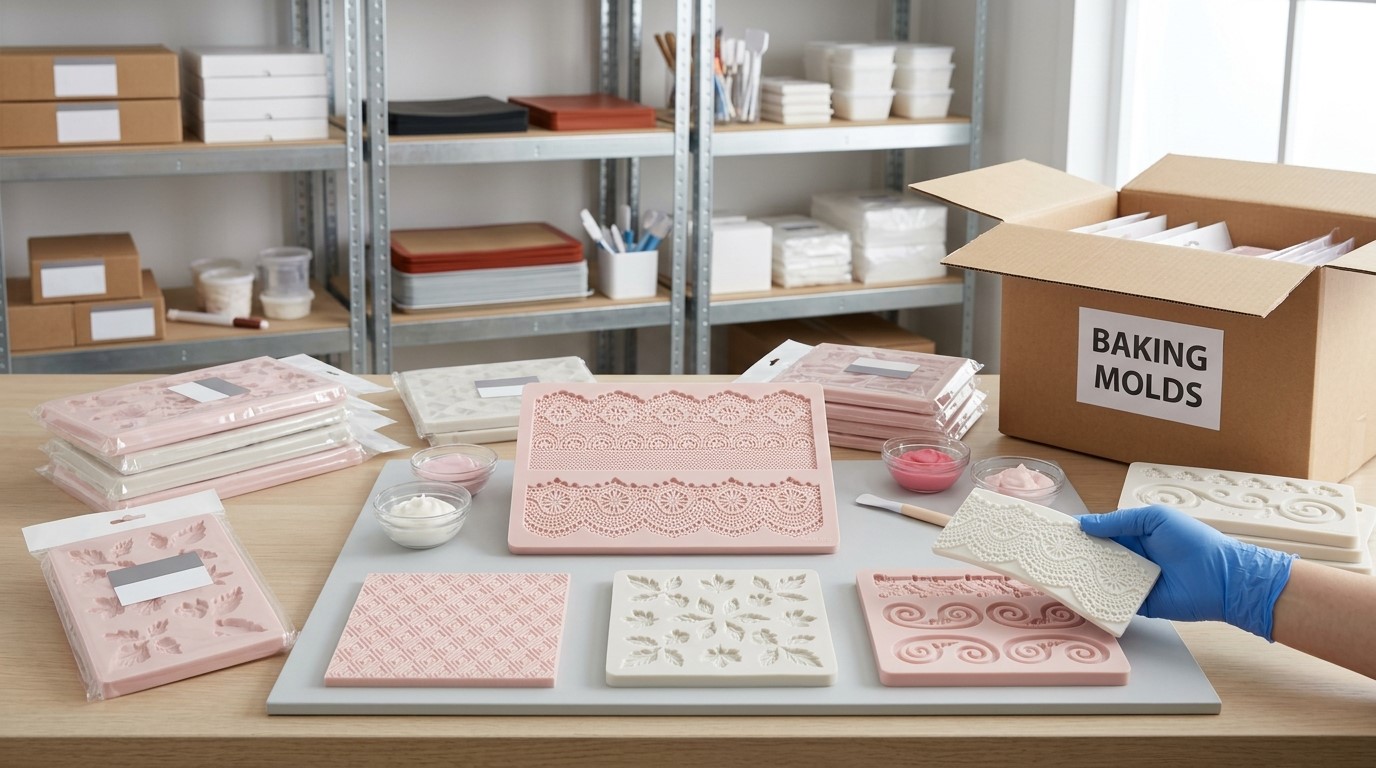 Formy silikonowe do fondantu dla dystrybutorów artykułów piekarniczych Hurtownie