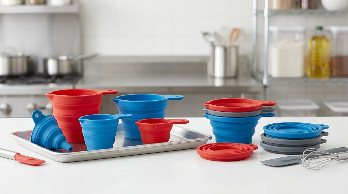 Silicone measuring cups for Food Service Hospitality Suppliers